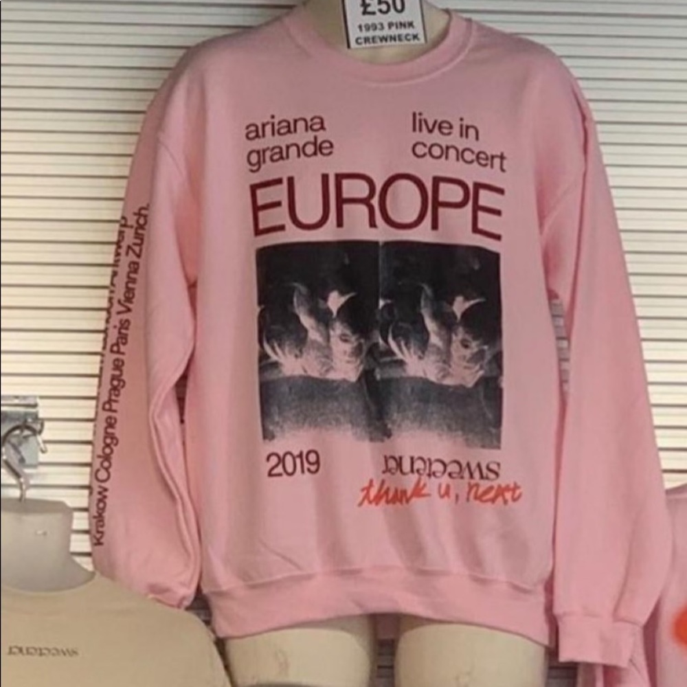ISO Ariana grande crewneck